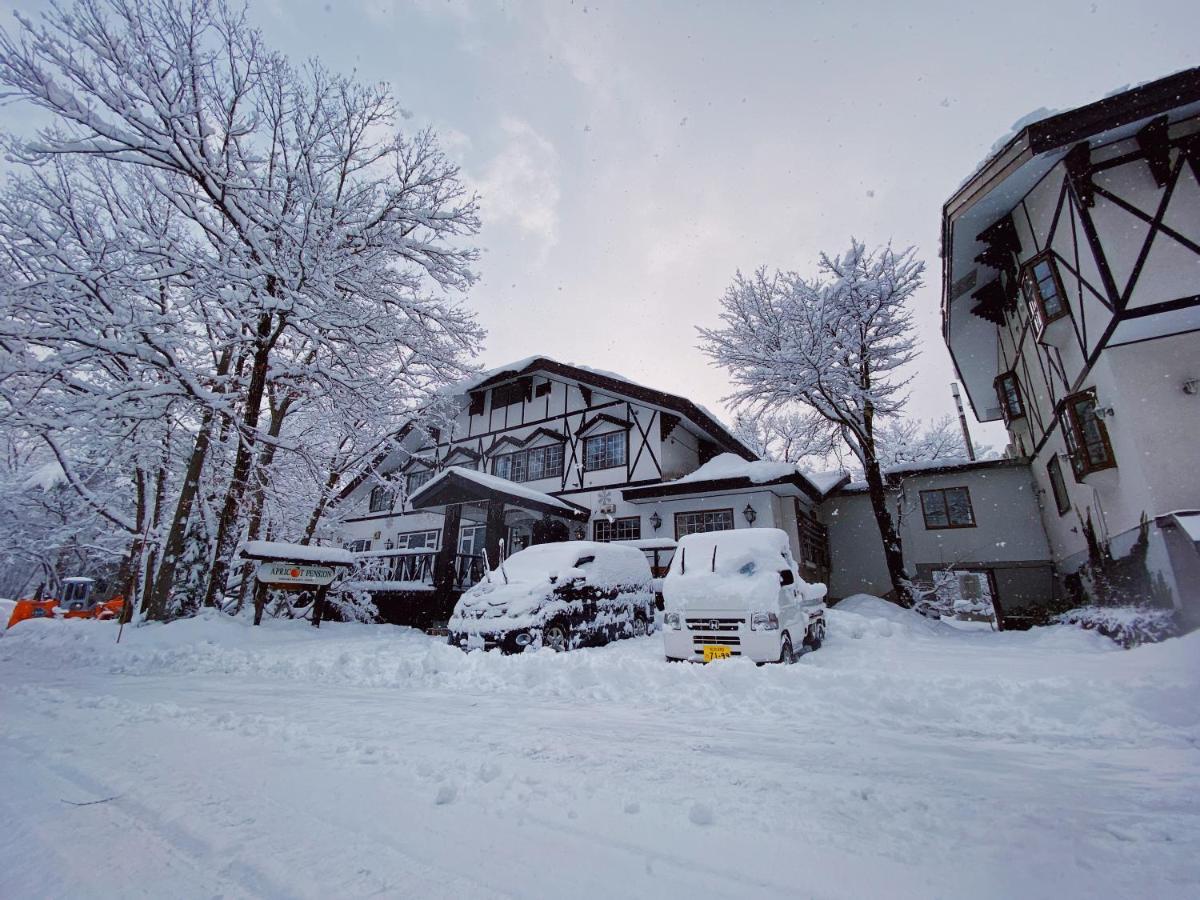 ホテル アプリコットペンション 白馬村 エクステリア 写真