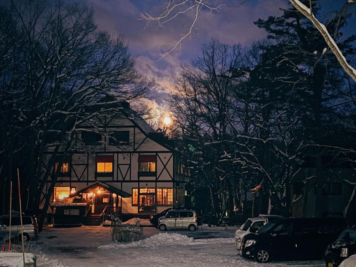 ホテル アプリコットペンション 白馬村 エクステリア 写真